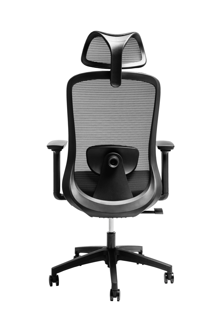 Bergamo: CUSTÓ Bergamo îmbină performanța ergonomicii cu designul modern: șezutul tapițat din stofă oferă confort constant, iar spătarul din plasă elastomerică asigură o ventilație optimă pe durata întregii zile de lucru. Suportul lombar reglabil 3D permite ajustarea pe înălțime, adâncime și adâncire, adaptându-se perfect curburii naturale a spatelui și reducând tensiunea în zona inferioară. Tetiera reglabilă pe înălțime oferă susținere suplimentară pentru cap și gât, iar cotierele reglabile 3D permit ajustarea în înălțime, adâncire și lățime, asigurând o poziție naturală a brațelor în orice activitate. Mecanismul sincron cu blocare într-o poziție și baza stelată din plastic dur, echipată cu roți din poliuretan, garantează stabilitate și mobilitate lină pe diferite tipuri de suprafețe. Designul all-black conferă o notă sobru-executivă, potrivită pentru spații profesionale unde confortul și profesionalismul sunt esențiale.